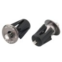 One Pair Bike Bicycle Aluminum Handlebar Grips Handle Bar Cap End Plugs