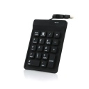 Slim Mini USB Silicone Numeric Number Keypad Keyboard for Laptop 18-Key