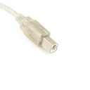 5.9 Ft 1.8m USB 2.0 Cable A to B Printer for PC High Speed