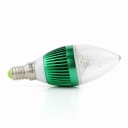 E27 3W screw base candle LED light lamp lighting bulb new