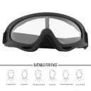 Outdoor Cycling Protective Goggles Windproof Skiing Goggles with Elastic Band