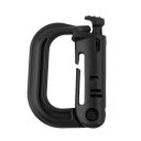 Outdoor Tactical Gear Carabiner Backpack Keychain D-Ring Spring Snap Clip