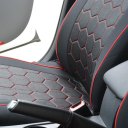 Polyester Hexagon Style Auto Car Accessories Interiors Seat Covers & Support