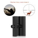 Black 20MM Aluminum Tactical Hunting Sling Swivel Stud Adapter Harris Bipod