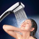 300 Tiny Holes Water Booster Saving Square Shower Head Bathroom Hand Shower