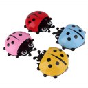 Fashion Cup Bathroom Toothbrush Stuff Ladybug Wall Suction Holder Organizer