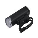 USB Rechargeable Bike Head / Front White Light Lamp Black Bicycle Cycling