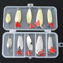 11Pcs Fishing Lure Set Metal Lure Hard Bait Sequins Paillette Fishing Hook