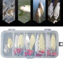 11Pcs Fishing Lure Set Metal Lure Hard Bait Sequins Paillette Fishing Hook