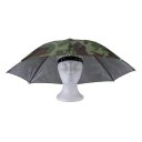 Portable 69cm Umbrella Hat Cap Folding Fishing Hiking Handsfree Umbrella