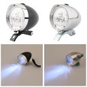 3 LED Bicycle Bike Bright Front Light Headlight Vintage Flashlight Lamp