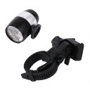 6 LED Cycling Bicycle Head Front Flash Light Warning Lamp Safety Waterproof