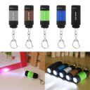 Mini Keychain Torch USB Rechargeable Flashlight 0.5W 25lm Electric Torch