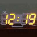 3D LED Table Clock Number Design Show Temperature Date Living Room Clock