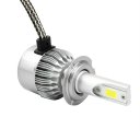 110W 3800LM LED Light Headlight Kit Car High Low Beam Bulb Kit 6000K Fog Lamp