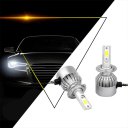 110W 3800LM LED Light Headlight Kit Car High Low Beam Bulb Kit 6000K Fog Lamp