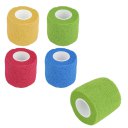 Self-Adhering Bandage Wraps Elastic Adhesive First Aid Tape Stretch 5cm