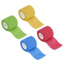 Self-Adhering Bandage Wraps Elastic Adhesive First Aid Tape Stretch 5cm