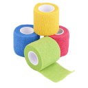 Self-Adhering Bandage Wraps Elastic Adhesive First Aid Tape Stretch 5cm