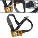 Left & Right Foot Ascender Riser Rock Climbing Mountaineering Equipment