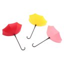 Colorful Umbrella Wall Hook Key Coin Hair Pin Holder Organizer Decor