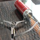 Picnic Camping Stove Burner Split Converter Connector Gas Tank Adapter