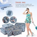 6Pcs Set Travel Bag Household Clothing Makeup Packing Toiletry Storage Box