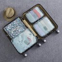 6Pcs Set Travel Bag Household Clothing Makeup Packing Toiletry Storage Box