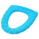 O Rings Bathroom Winter Toilet Seat Candy Color Thicken Warm Soft Toilet Cover