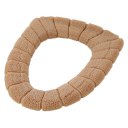 O Rings Bathroom Winter Toilet Seat Candy Color Thicken Warm Soft Toilet Cover