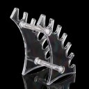 6 Slots Vertically-put Cosmatic Brushes Pen Jewelry Display Holder Rack