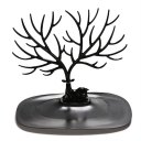 Retro Bird Tree Stand Jewelry Earrings Necklace Ring Show Rack Holder Display