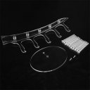 Plastic 5 Pair Sunglasses Glasses Show Rack Counter Display Stand Holder