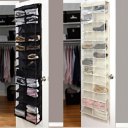 Shoe Rack Storage Organizer Holder Folding Hanging Door Closet 26 Pocket