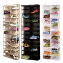 Shoe Rack Storage Organizer Holder Folding Hanging Door Closet 26 Pocket