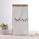 Heavy Kraft Paper Storage Toys Clothing Organizer Simple Eco-friendly Decor