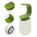 C Shape Press Type One Hand Operate Bathroom Soap Shampoo Dispenser Bottle