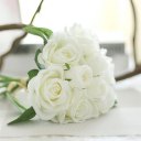 Pretty Lovely Cute Artificial Rose Flower Beautiful Wedding Bridal Bouquet