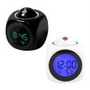 LCD Projection Voice Talking Digital Alarm Clock with Temperature Display