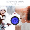 LCD Projection Voice Talking Digital Alarm Clock with Temperature Display