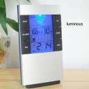 Digital LCD Thermometer Hygrometer Indoor Temperature Humidity Monitor Clock