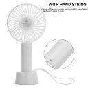 Handheld Mini Fan Multiple Speeds Portable Desk Cooling Fan Rechargeable Battery Included