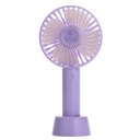 Handheld Mini Fan Multiple Speeds Portable Desk Cooling Fan Rechargeable Battery Included