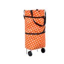 Large Capacity Waterproof Oxford Cloth Foldable Shopping Trolley Wheel Bag