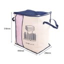 Non-Woven Organizer Bed Household Closet Storage Box Clothes Divider Organizer