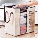 Non-Woven Organizer Bed Household Closet Storage Box Clothes Divider Organizer