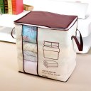 Non-Woven Organizer Bed Household Closet Storage Box Clothes Divider Organizer