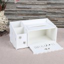 Hollow-out Tissue Box Remote Controller Storage Box Miss You Napkin Box