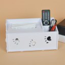 Hollow-out Tissue Box Remote Controller Storage Box Miss You Napkin Box