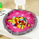 Waterproof Indoor Outdoor Children Kids Travel Picnic Mat Rug Toys Storage Bag